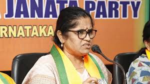 ಬಿಜೆಪಿ ಮಹಿಳಾ ಮೋರ್ಚಾದ ರಾಜ್ಯ ಅಧ್ಯಕ್ಷೆ ಮಂಜುಳಾ